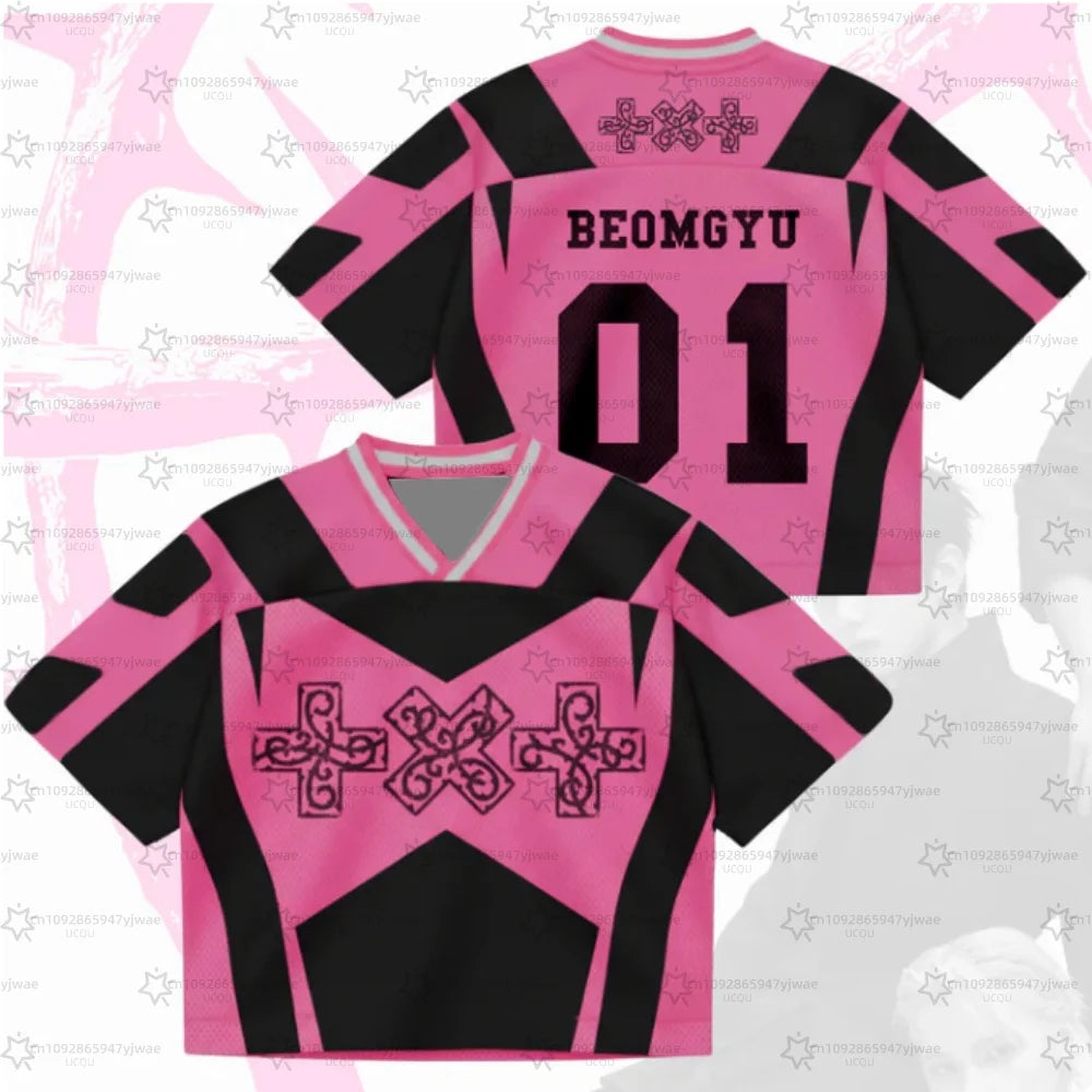 Summer Men's&Women's Album 7th Year TXT Jersey Gift For Lovers Tee Fan Gift Plus Size Fashion Street Top Casual T-shirt