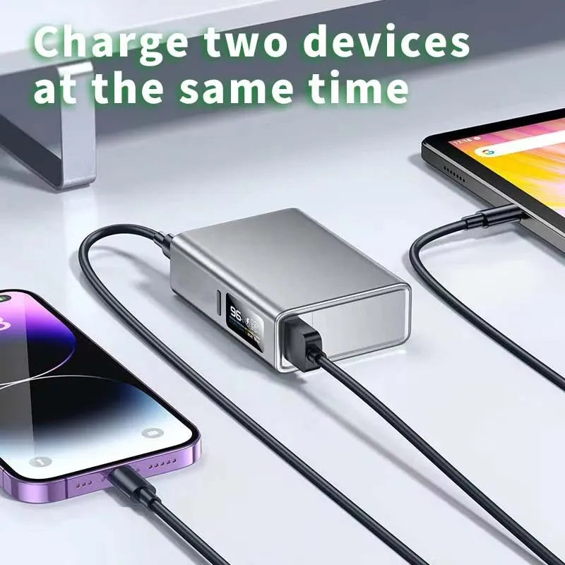 CCC 20000mAh high-capacity Portable Power Bank 22.5W PD LED Display External Power Supply Fast Charging For IPhone Xiaomi