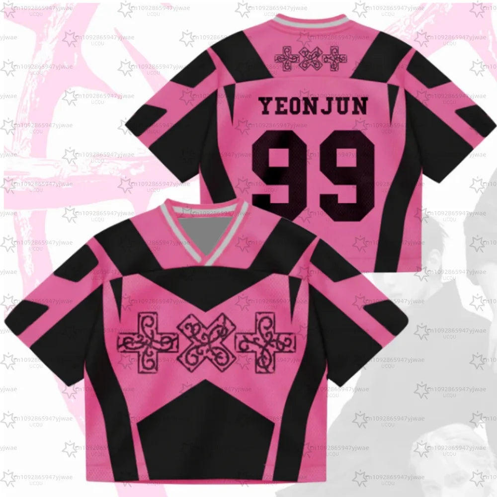 Summer Men's&Women's Album 7th Year TXT Jersey Gift For Lovers Tee Fan Gift Plus Size Fashion Street Top Casual T-shirt