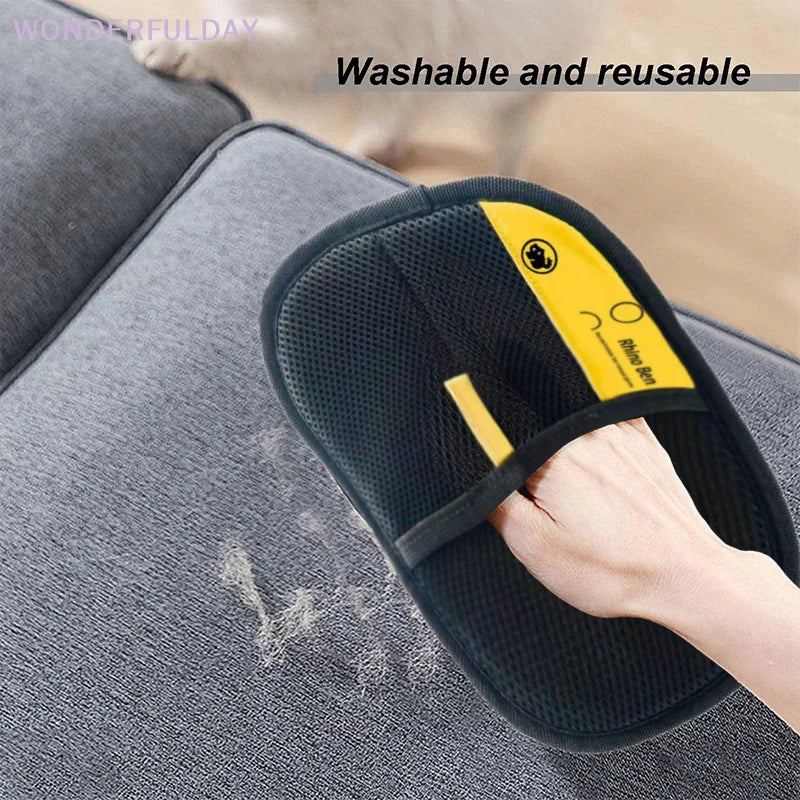 New Pet Hair Remover Electrostatic Gloves, 2025 New Pet Hair Removal Glove For Cats & Dogs